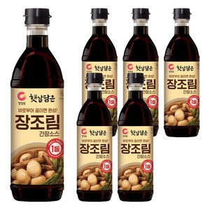 햇살담은 장조림간장소스, 800ml, 6개