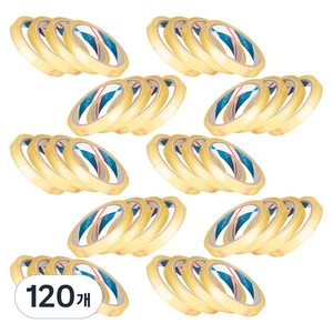 대박테이프 다용도 물레방아 리필테이프 12mm, 120개