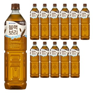 하이트진로 블랙보리 라이트 제로칼로리, 1.5L, 12개 골드박스 특가