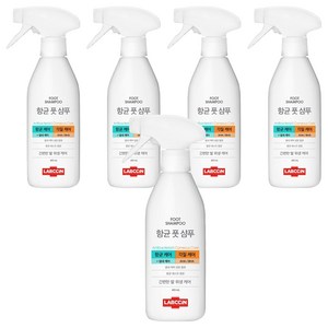 랩신 항균 풋샴푸, 1개입, 5개, 410ml