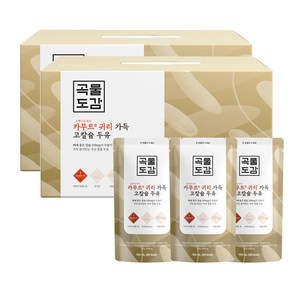 곡물도감 카무트 브랜드밀 함유 귀리 가득 고칼슘 두유, 180ml, 30개