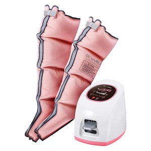 닥터웰 에어라이너 공기압 마사지기 본체+다리커프, HDW-5000, Pink