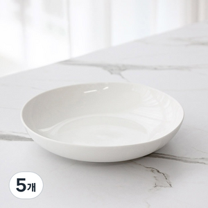 쓰임 라피네 파스타볼, 화이트, 5개