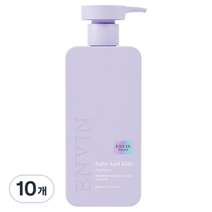 앙방 베이비 앤 키즈 단백질 약산성 샴푸 스트로베리향, 10개, 300ml