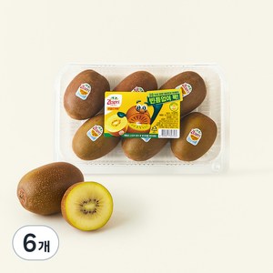 제스프리 썬골드키위 점보, 900g, 6개