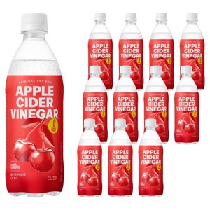 클룹 애사비소다 타트체리 탄산음료, 500ml, 12개