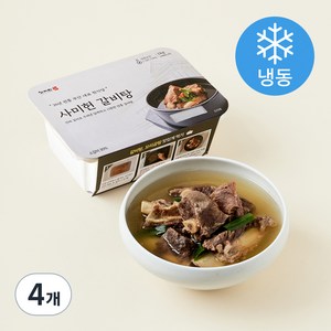 사미헌 갈비탕 (냉동), 1kg, 4개