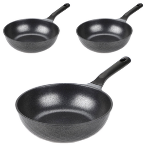 키친아트 인덕션 실버 궁중팬, 26cm, 3개
