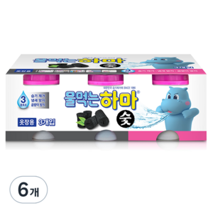 숯 습기제거제 본품, 280g, 6개 골드박스 특가