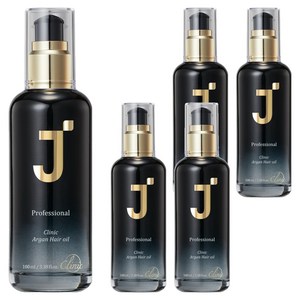 제이숲 프로페셔널 클리닉 아르간 헤어 오일, 100ml, 5개