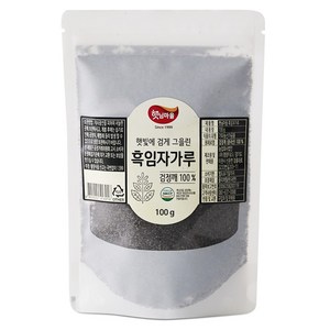햇님마을 햇빛에 검게 그을린 흑임자 가루, 100g, 1개