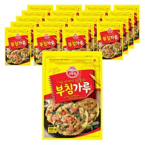 오뚜기 부침가루, 500g, 20개
