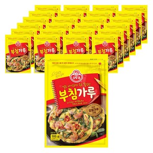 오뚜기 부침가루, 500g, 25개