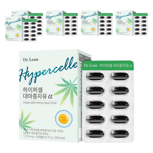 닥터린 하이퍼셀 대마종자유 알파, 30정, 6개