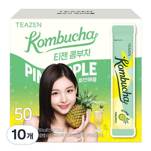 티젠 콤부차 파인애플, 5g, 50개입, 10개