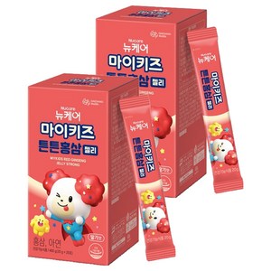 마이키즈 정품 튼튼홍삼 젤리, 20회분, 2개