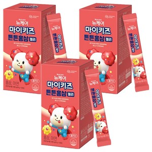 마이키즈 정품 튼튼홍삼 젤리, 20회분, 3개
