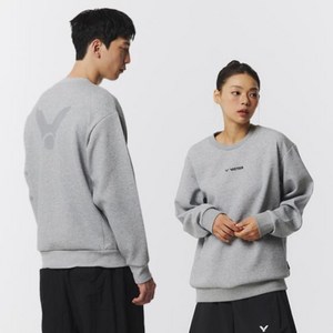 빅터 남녀공용 배드민턴 의류 CRACKTONE CREWNECK 맨투맨 VT25CTL205U