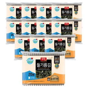 양반 들기름 김, 4g, 240개