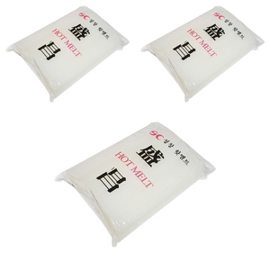 글루스틱 글루건심 소 1kg, 3개