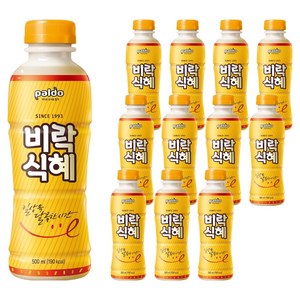 팔도 비락식혜, 500ml, 12개