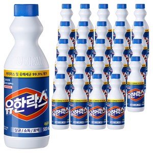 유한락스 레귤러, 500ml, 25개