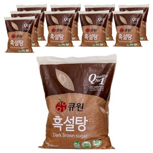 큐원 흑설탕, 1kg, 10개