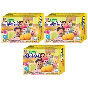 해태제과 계란과자 베베핀, 70g, 3개