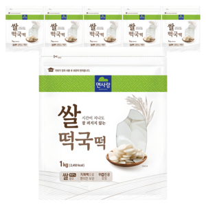 면사랑 쌀떡국떡, 1kg, 6개