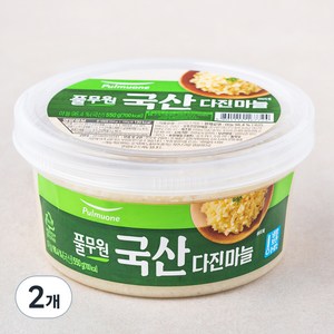 풀무원 다진마늘, 550g, 2개