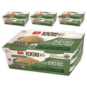 양반 동원 양반 100밥 현미밥, 24개, 130g