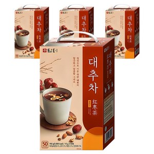 담터 대추차플러스, 15g, 50개입, 4개