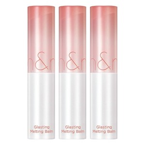 롬앤 글래스팅 멜팅 립밤, 06 카야 피그, 3.5g, 3개