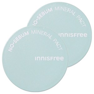이니스프리 노세범 미네랄 팩트 파우더 8.5g, 2개