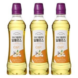 배대감 저당 저칼로리 알룰로스 바닐라시럽, 530g, 3개