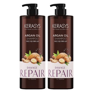 케라시스 아르간오일 샴푸, 1L, 2개