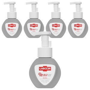 랩신 센서티브 포밍 핸드워시 파우더리 허브향, 250ml, 5개