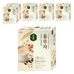순작 아몬드 검은콩 율무차, 18g, 10개입, 6개