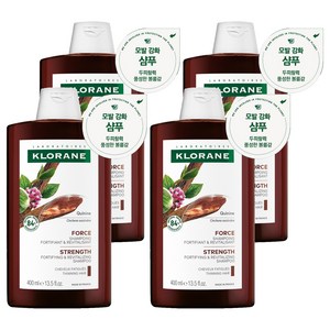 클로란 퀴닌 에델바이스 두피 샴푸, 400ml, 4개