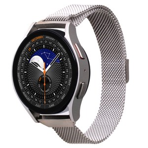 누아트 갤럭시워치 호환 스트랩 퀵 릴리즈 슬림 밀레니즈 밴드, 스타라이트, 1개