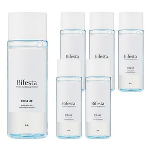 비페스타 미셀라 아이 메이크업 리무버, 145ml, 6개