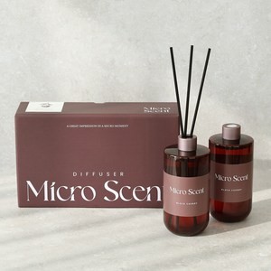 마이크로센트 디퓨저 500ml, 블랙체리, 2개