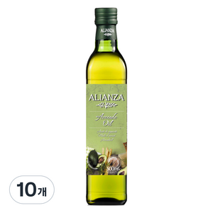 알리안자 아보카도 오일, 10개, 500ml