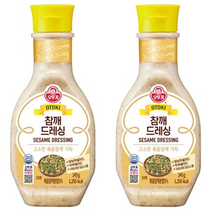 오뚜기 참깨 드레싱, 245g, 2개