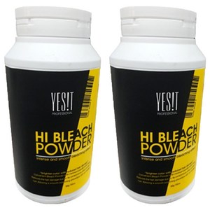예스잇 하이 블리치 파우더 탈색제, 500g, 2개