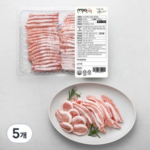 모아미트 캐나다산 보리먹인 항정살 (냉장), 600g, 5개