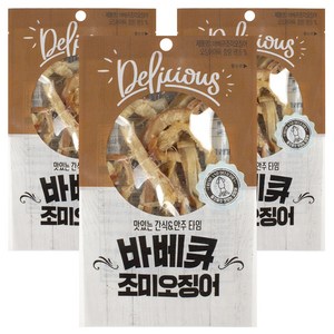 리프레쉬 바베큐 조미 오징어, 20g, 3개