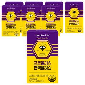 뉴트리원 프로폴리스 면역 플러스, 60정, 8개