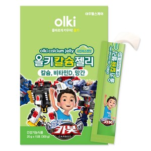 올키 칼슘젤리 샤인머스켓맛 15p, 300g, 1개