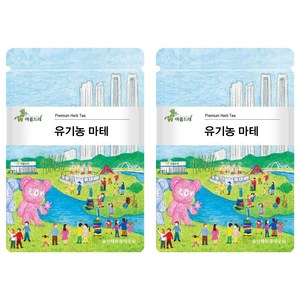 아름드레 삼각티백 유기농 마테, 1.1g, 25개입, 2개